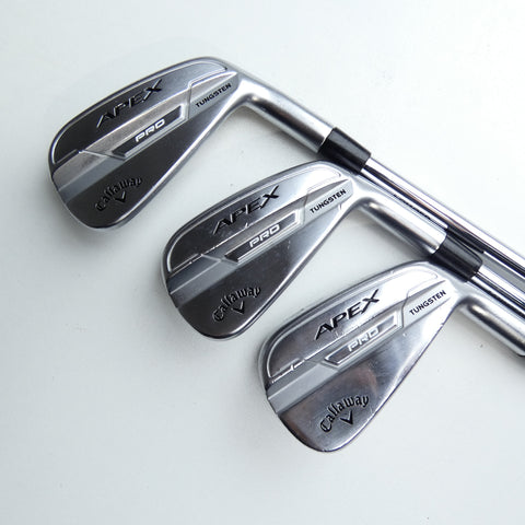 Used Callaway Apex Pro 21 Iron Set / 5 - PW / Regular Flex