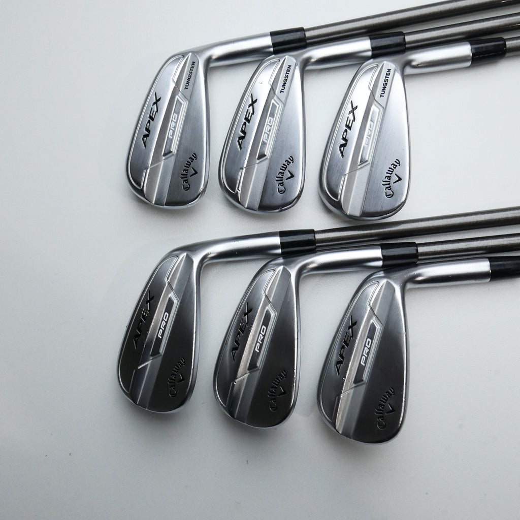 Used Callaway Apex Pro 21 Iron Set / 5 - PW / Regular Flex