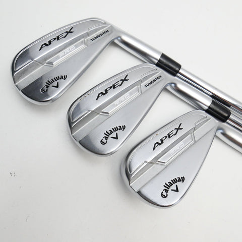 Used Callaway Apex Pro 21 Iron Set / 6 - PW / X-Stiff Flex