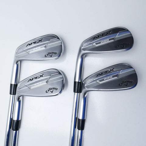 Used Callaway Apex Pro 21 Iron Set / 8 - PW + AW / Regular Flex / Left-Handed