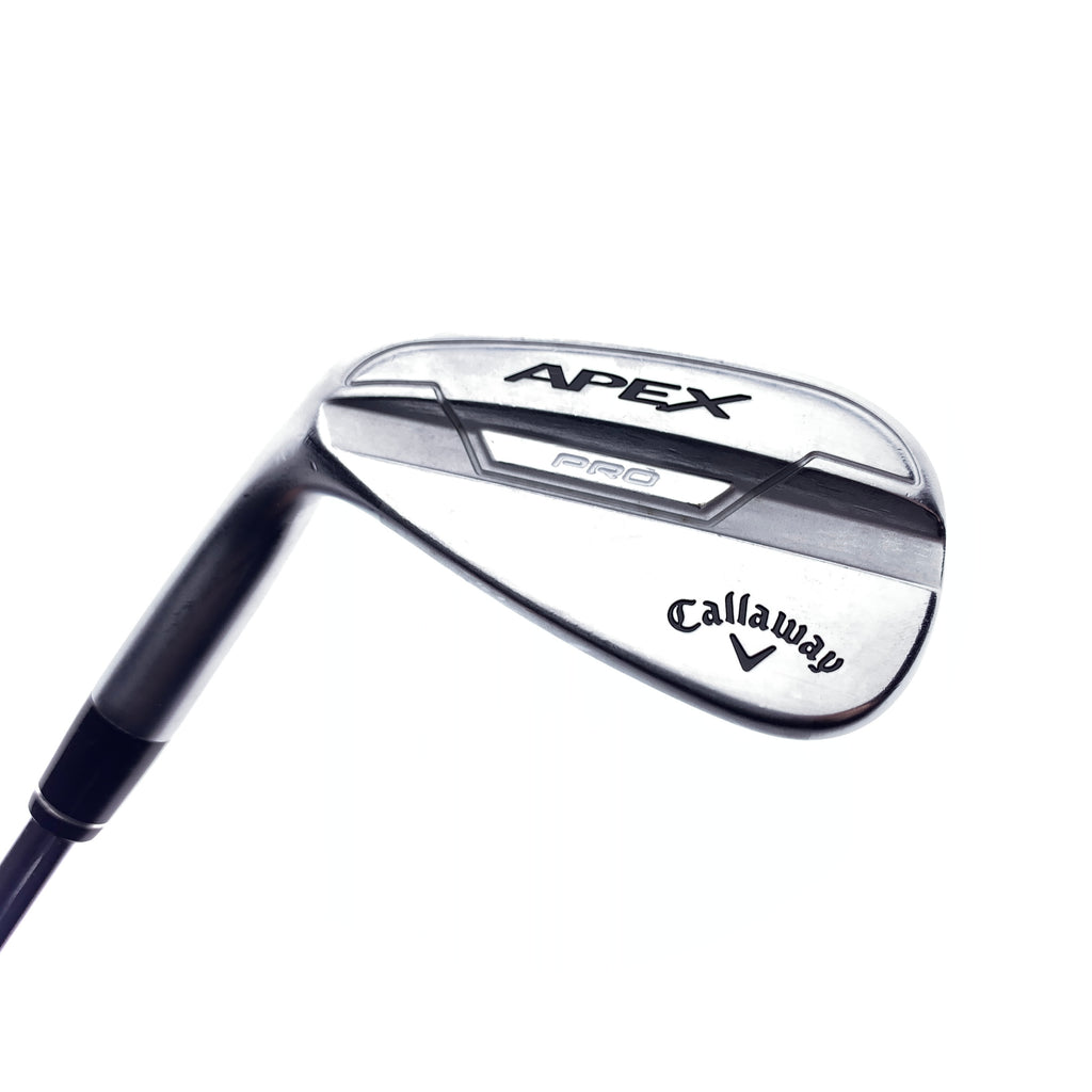 Used Callaway Apex Pro 21 PW Iron / Stiff Flex / Left-Handed
