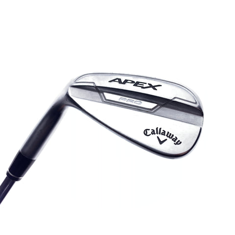 Used Callaway Apex Pro 21 PW Iron / Stiff Flex / Left-Handed