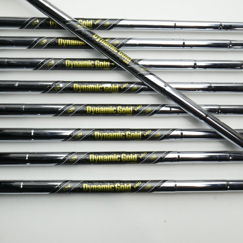 Used Callaway Apex Pro 24 Iron Set / 3 - PW + AW / Stiff Flex / Left-Handed