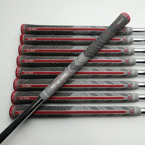 Used Callaway Apex Pro 24 Iron Set / 3 - PW + AW / Stiff Flex / Left-Handed