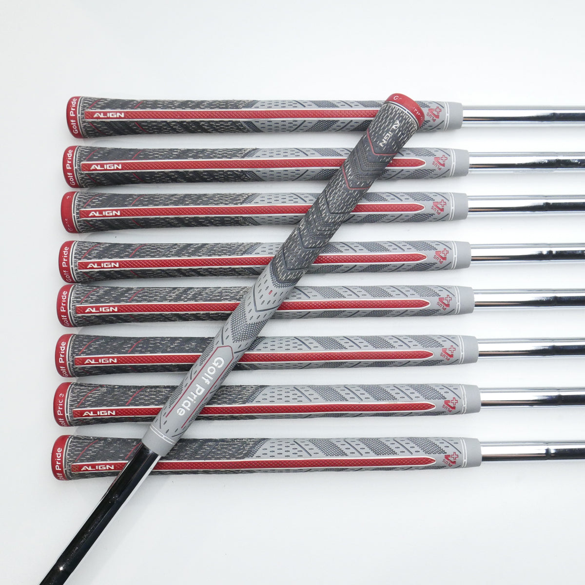 Used Callaway Apex Pro 24 Iron Set / 3 - PW + AW / Stiff Flex / Left-Handed