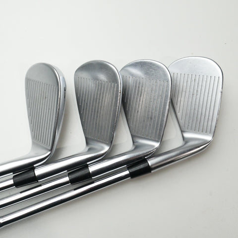 Used Callaway Apex Pro 24 Iron Set / 3 - PW + AW / Stiff Flex / Left-Handed