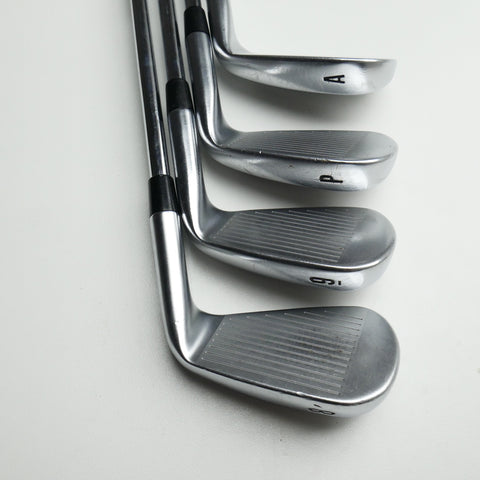 Used Callaway Apex Pro 24 Iron Set / 3 - PW + AW / Stiff Flex / Left-Handed