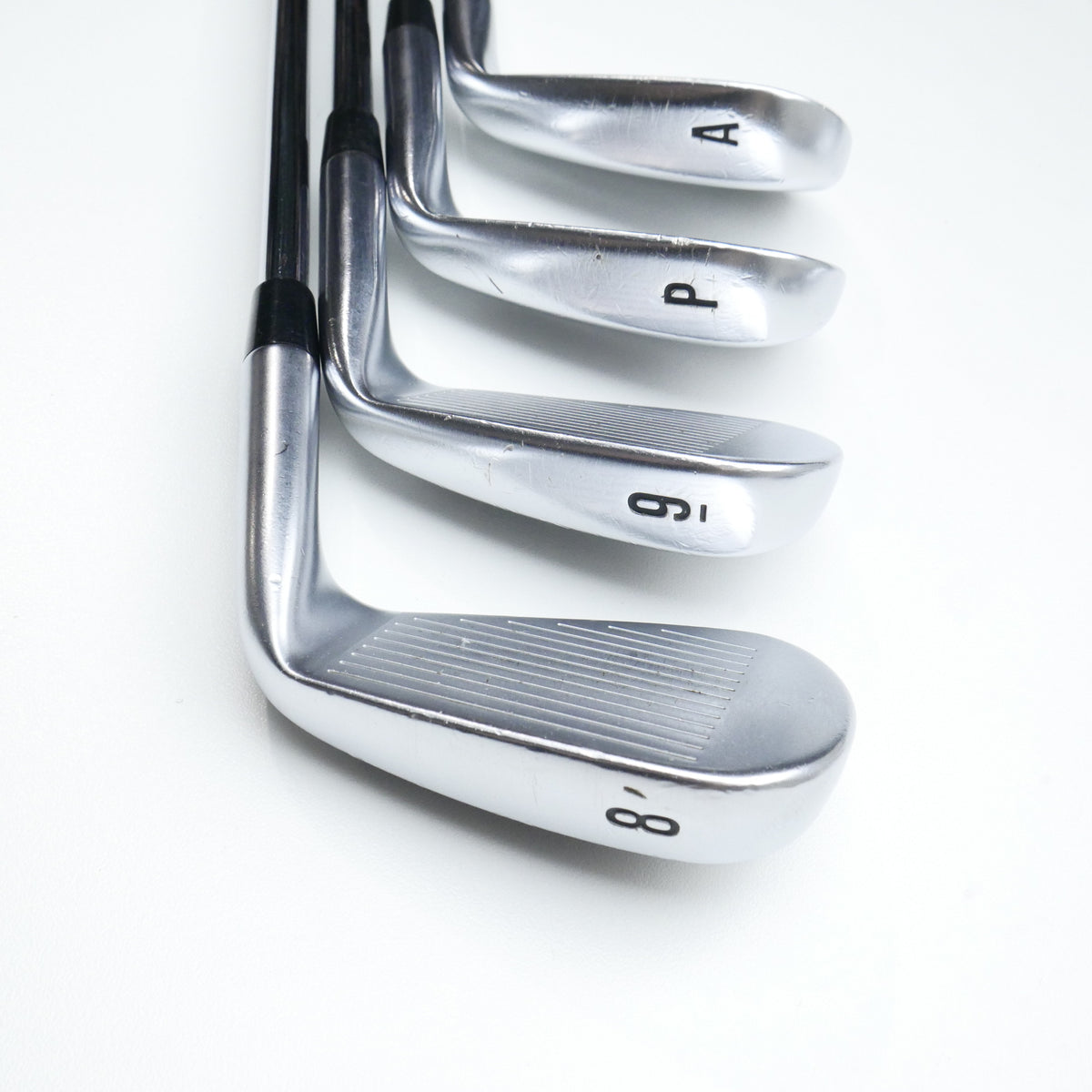 Used Callaway Apex Pro 24 Iron Set / 3 - PW + AW / Stiff Flex / Left-Handed