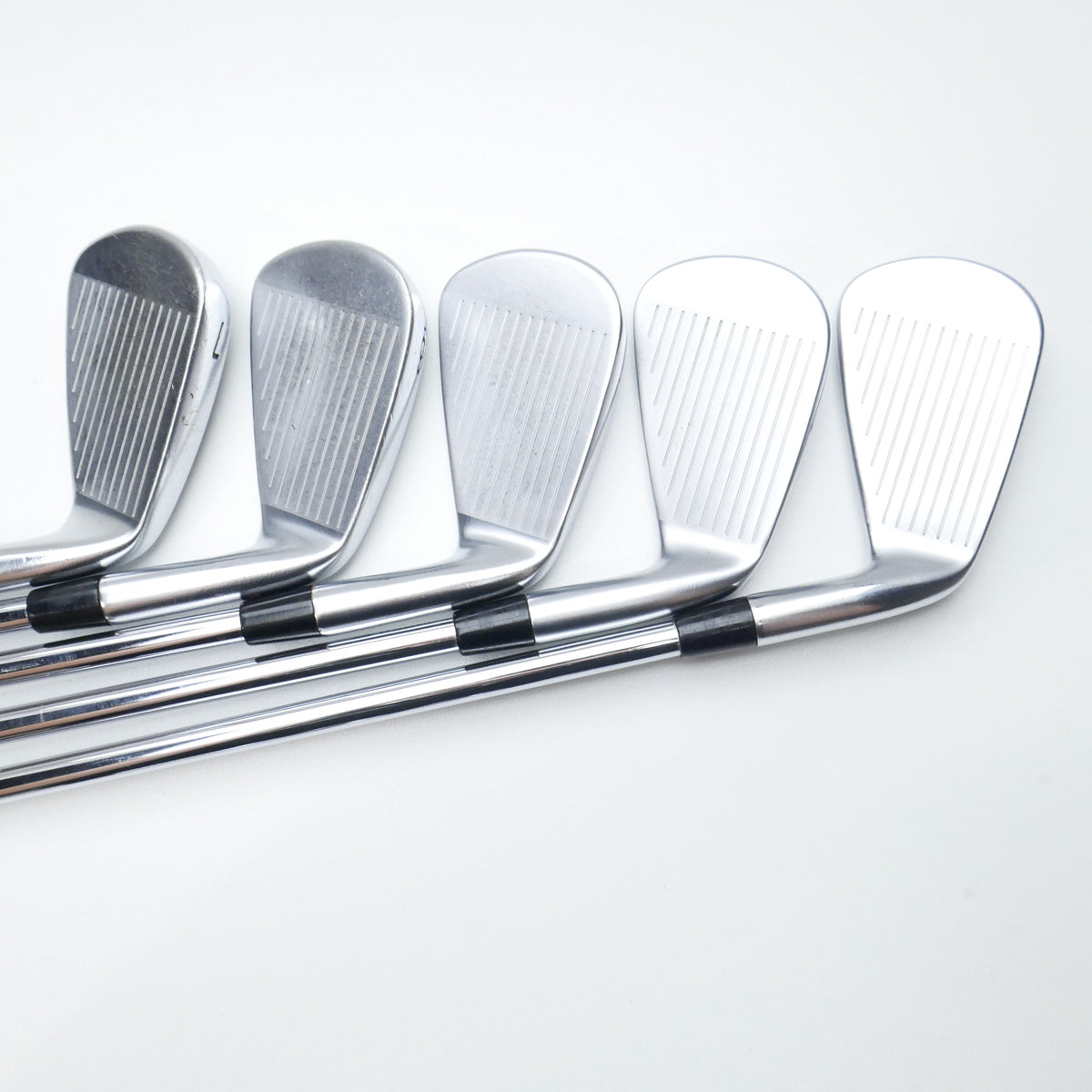 Used Callaway Apex Pro 24 Iron Set / 3 - PW + AW / Stiff Flex / Left-Handed