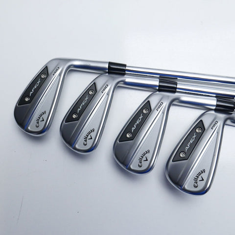 Used Callaway Apex Pro 24 Iron Set / 3 - PW / Stiff Flex