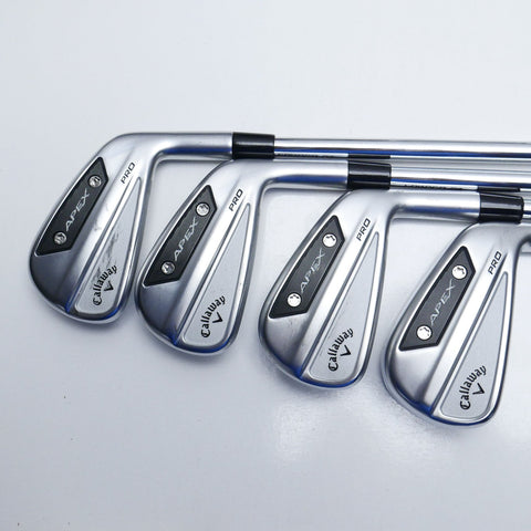 Used Callaway Apex Pro 24 Iron Set / 3 - PW / Stiff Flex