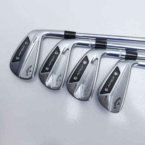 Used Callaway Apex Pro 24 Iron Set / 4 - PW + GW / X-Stiff Flex