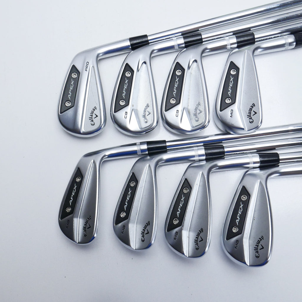 Used Callaway Apex Pro 24 Iron Set / 4 - PW + GW / X-Stiff Flex