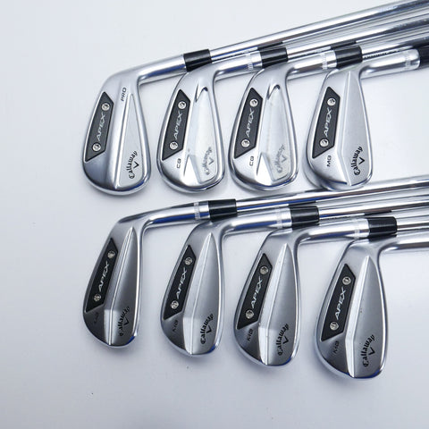 Used Callaway Apex Pro 24 Iron Set / 4 - PW + GW / X-Stiff Flex