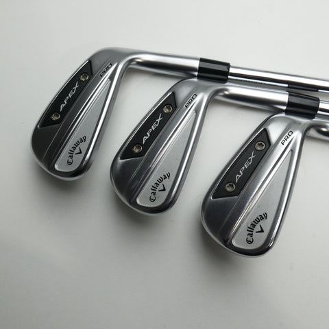 Used Callaway Apex Pro 24 Iron Set / 4 - PW / Stiff Flex