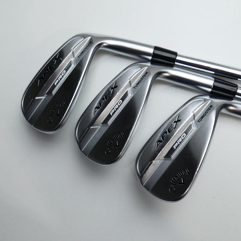 Used Callaway Apex Pro 24 Iron Set / 4 - PW / Stiff Flex