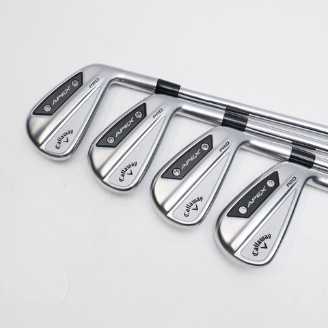 Used Callaway Apex Pro 24 Iron Set / 4 - PW / Stiff Flex