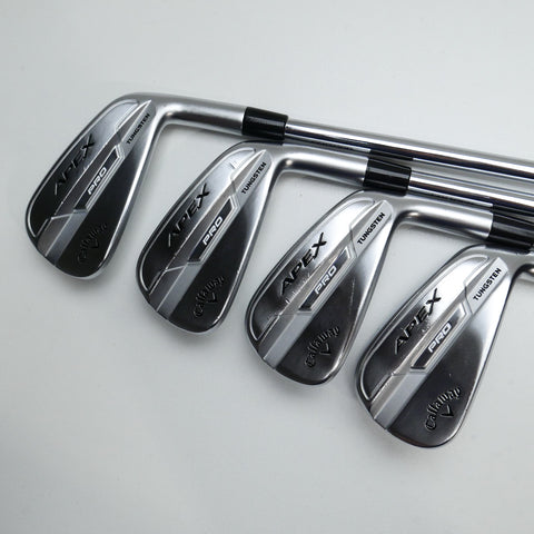 Used Callaway Apex Pro 24 Iron Set / 4 - PW / Stiff Flex