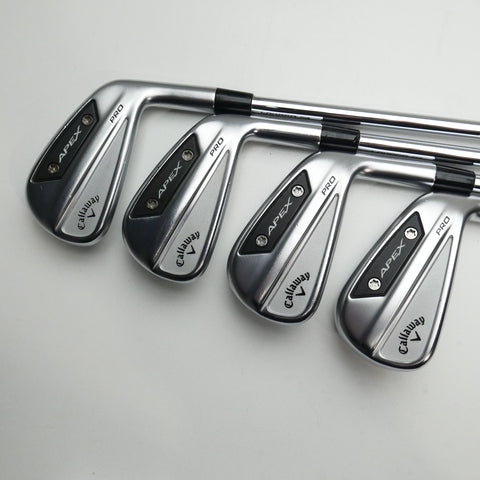 Used Callaway Apex Pro 24 Iron Set / 4 - PW / Stiff Flex