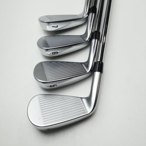 Used Callaway Apex Pro 24 Iron Set / 4 - PW / Stiff Flex
