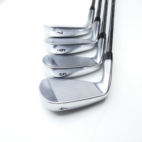 Used Callaway Apex Pro 24 Iron Set / 4 - PW / Stiff Flex