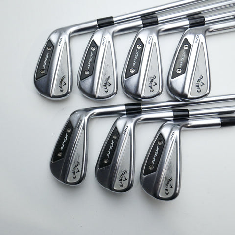 Used Callaway Apex Pro 24 Iron Set / 4 - PW / Stiff Flex