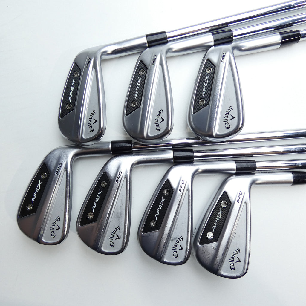 Used Callaway Apex Pro 24 Iron Set / 4 - PW / X-Stiff Flex