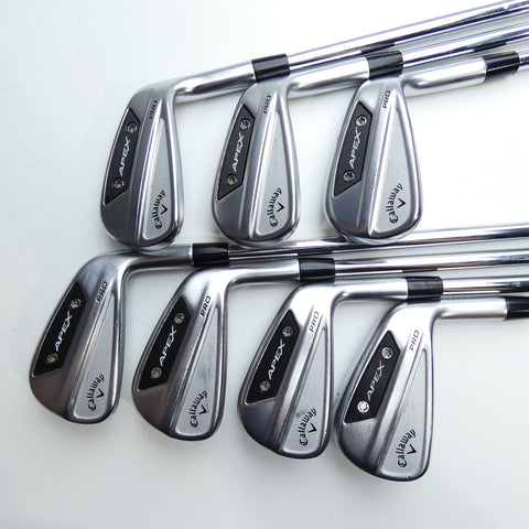 Used Callaway Apex Pro 24 Iron Set / 4 - PW / X-Stiff Flex
