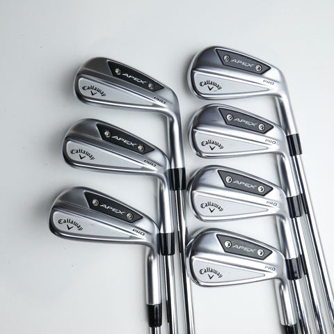 Used Callaway Apex Pro 24 Iron Set / 5 - PW + AW / Regular Flex