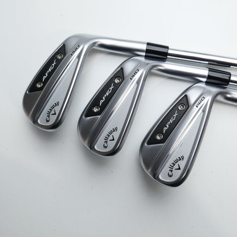 Used Callaway Apex Pro 24 Iron Set / 5 - PW + AW / Regular Flex