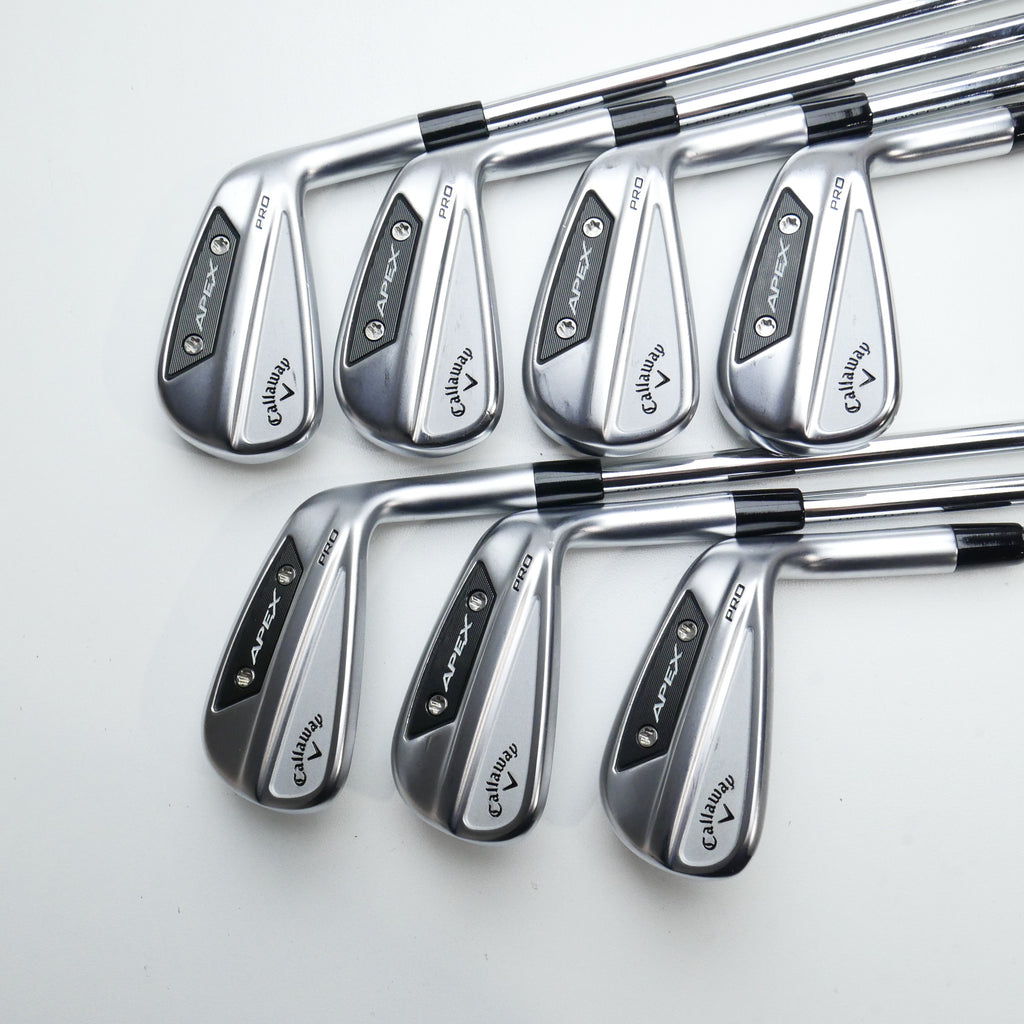 Used Callaway Apex Pro 24 Iron Set / 5 - PW + AW / Regular Flex