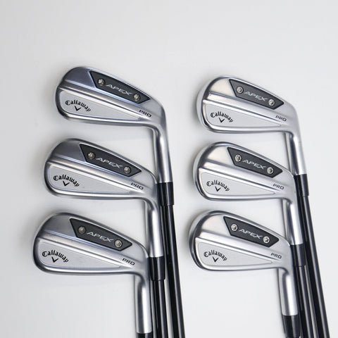 Used Callaway Apex Pro 24 Iron Set / 5 - PW / Regular Flex