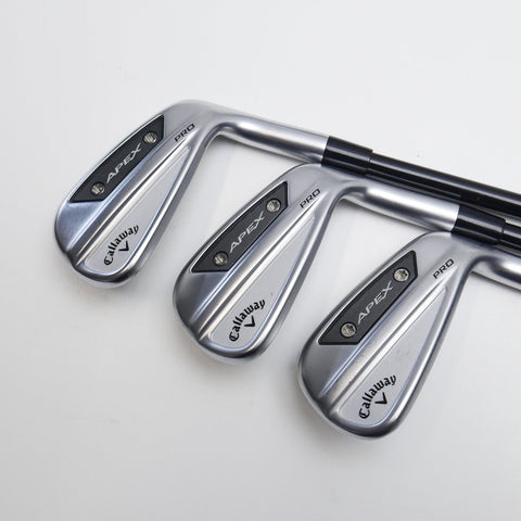 Used Callaway Apex Pro 24 Iron Set / 5 - PW / Regular Flex