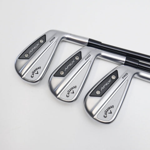 Used Callaway Apex Pro 24 Iron Set / 5 - PW / Regular Flex