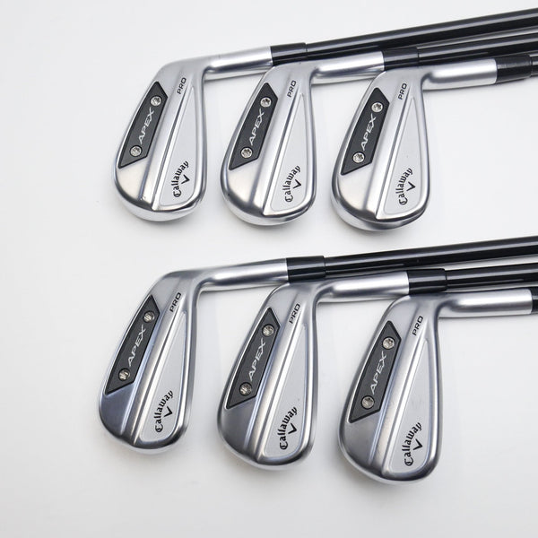 Used Callaway Apex Pro 24 Iron Set / 5 - PW / Regular Flex