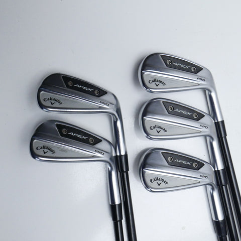 Used Callaway Apex Pro 24 Iron Set / 6 - PW / Regular Flex