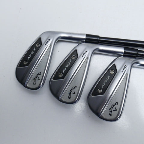 Used Callaway Apex Pro 24 Iron Set / 6 - PW / Regular Flex