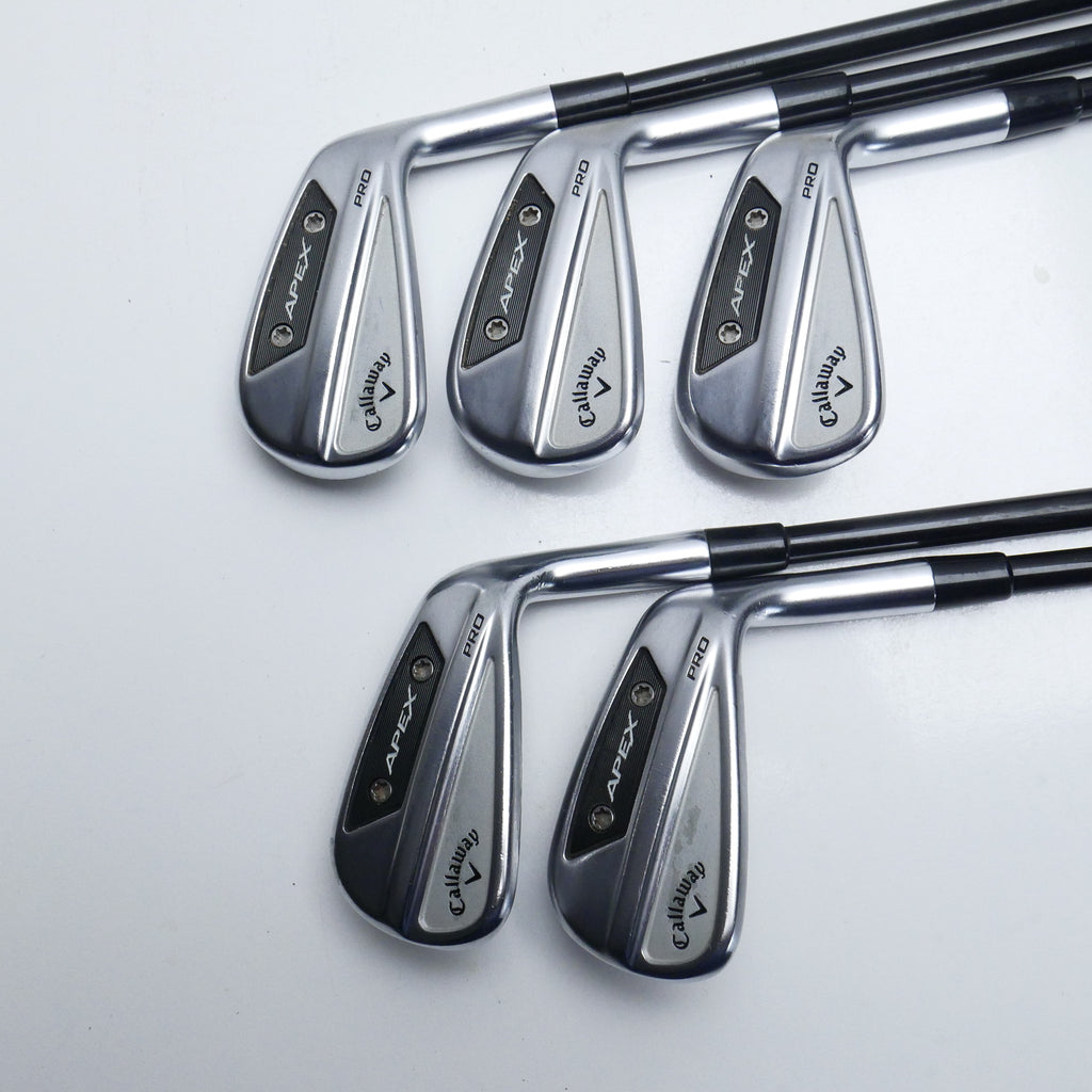 Used Callaway Apex Pro 24 Iron Set / 6 - PW / Regular Flex