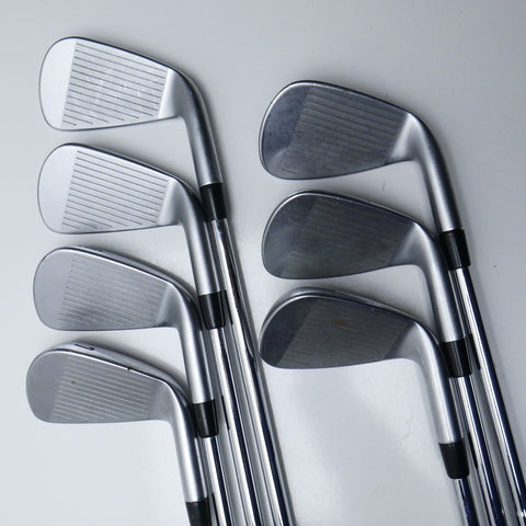 Used Callaway Apex Pro Forged Iron Set / 4 - PW / Stiff Flex / Left-Handed