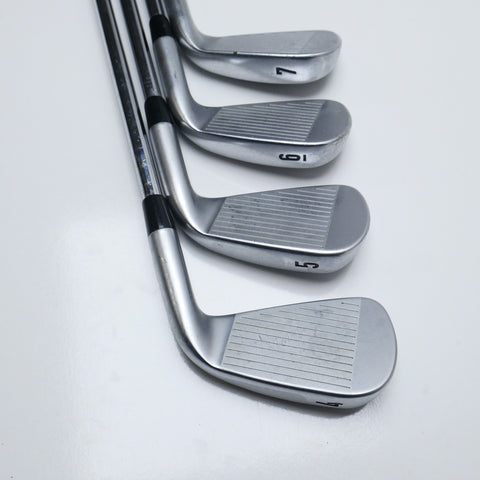 Used Callaway Apex Pro Forged Iron Set / 4 - PW / Stiff Flex / Left-Handed