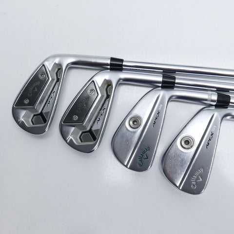 Used Callaway Apex TCB & Apex MB 21 Combo Iron Set / 4 - PW / Stiff Flex
