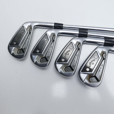 Used Callaway Apex TCB Iron Set / 4 - PW / Stiff Flex