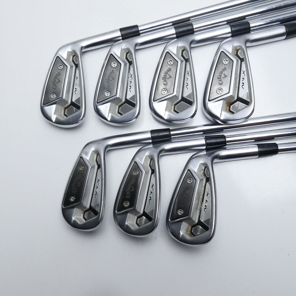 Used Callaway Apex TCB Iron Set / 4 - PW / Stiff Flex