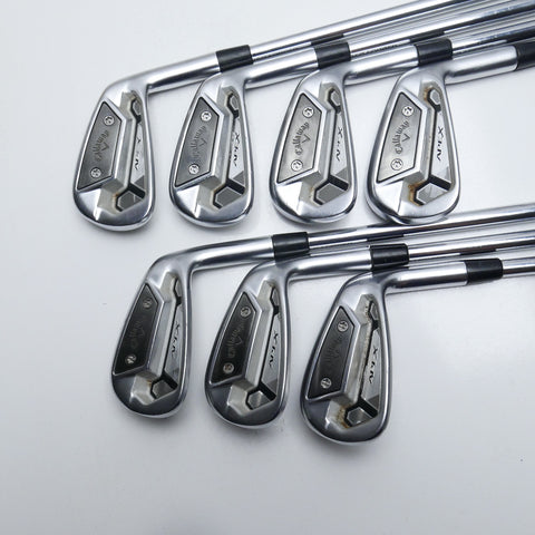 Used Callaway Apex TCB Iron Set / 4 - PW / Stiff Flex