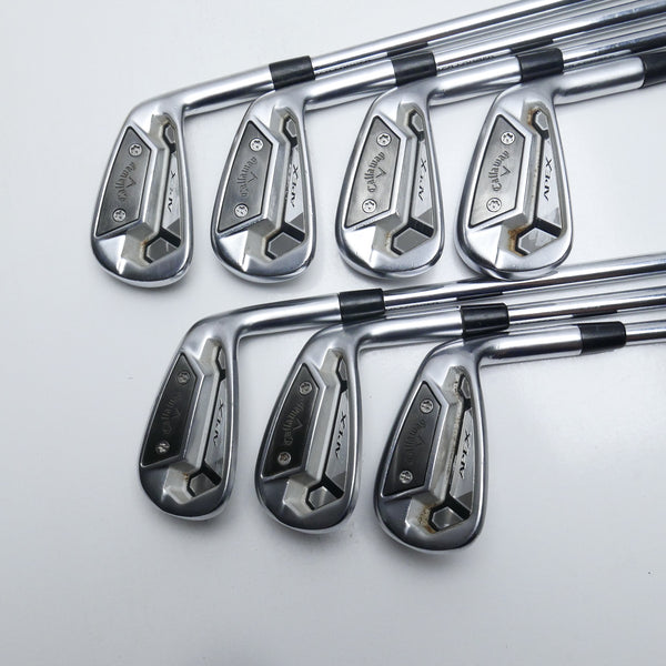 Used Callaway Apex TCB Iron Set / 4 - PW / Stiff Flex