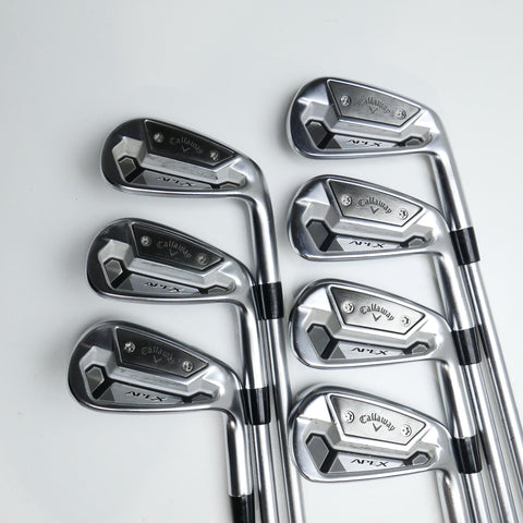 Used Callaway Apex TCB Iron Set / 4 - PW / X-Stiff Flex