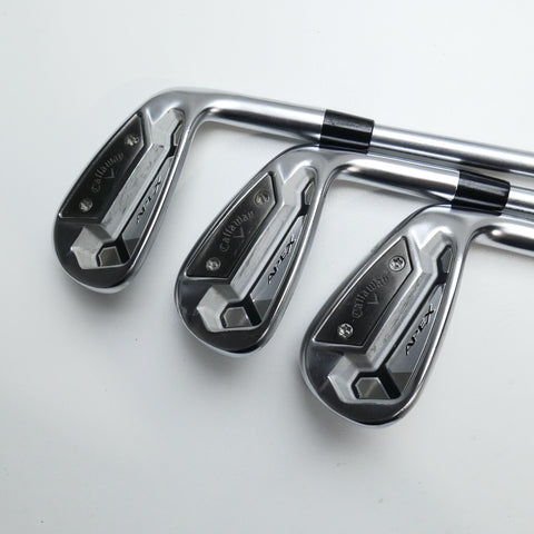 Used Callaway Apex TCB Iron Set / 4 - PW / X-Stiff Flex