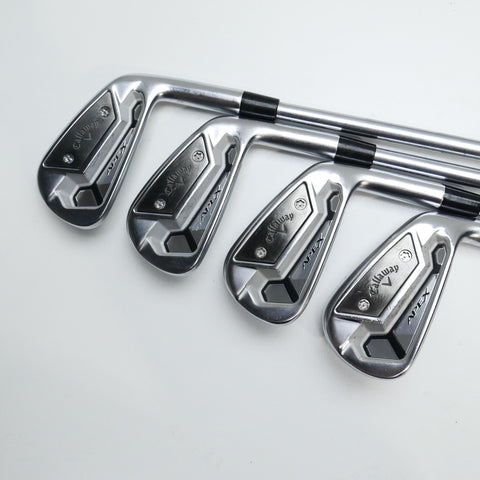 Used Callaway Apex TCB Iron Set / 4 - PW / X-Stiff Flex