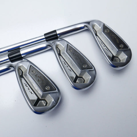 Used Callaway Apex TCB Iron Set / 4 - PW / X-Stiff Flex / Left-Handed