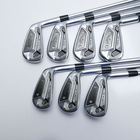 Used Callaway Apex TCB Iron Set / 4 - PW / X-Stiff Flex